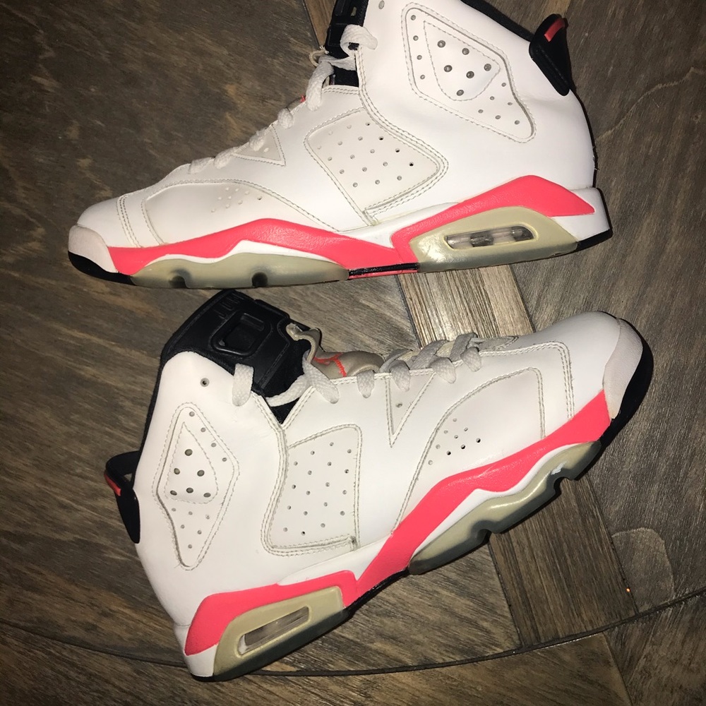 Jordan 6 white infrareds
